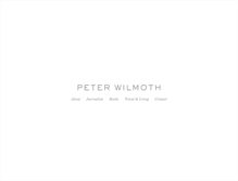 Tablet Screenshot of peterwilmoth.com.au